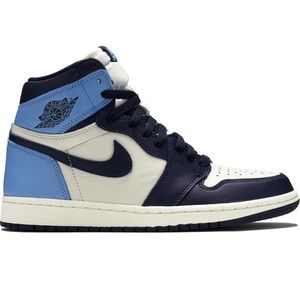 Air Jordan 1 Retro High OG  UNC 'Obsidian'